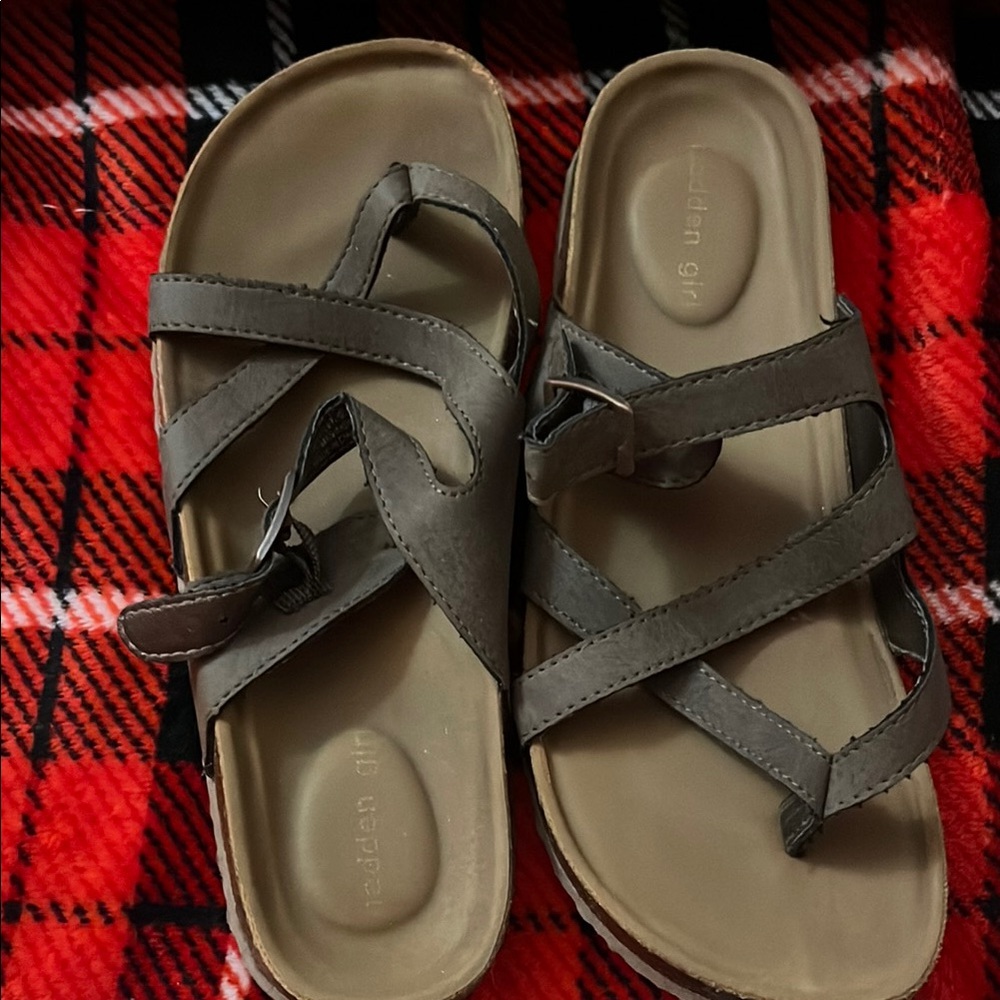 Brown Strappy Sandals